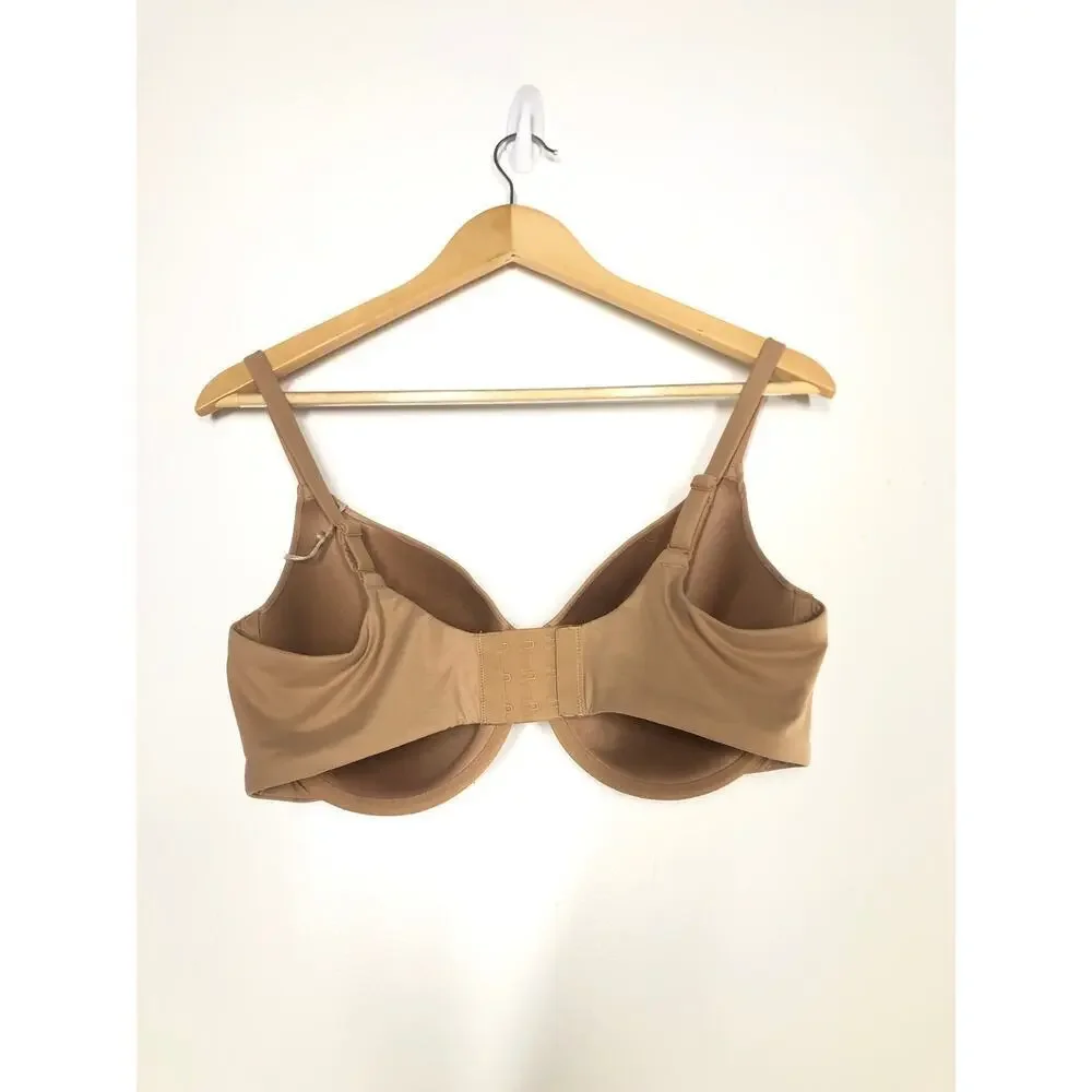 SKIMS Fits Everybody T-Shirt Bra Ochre Brown Size 38D - Picture 6 of 11